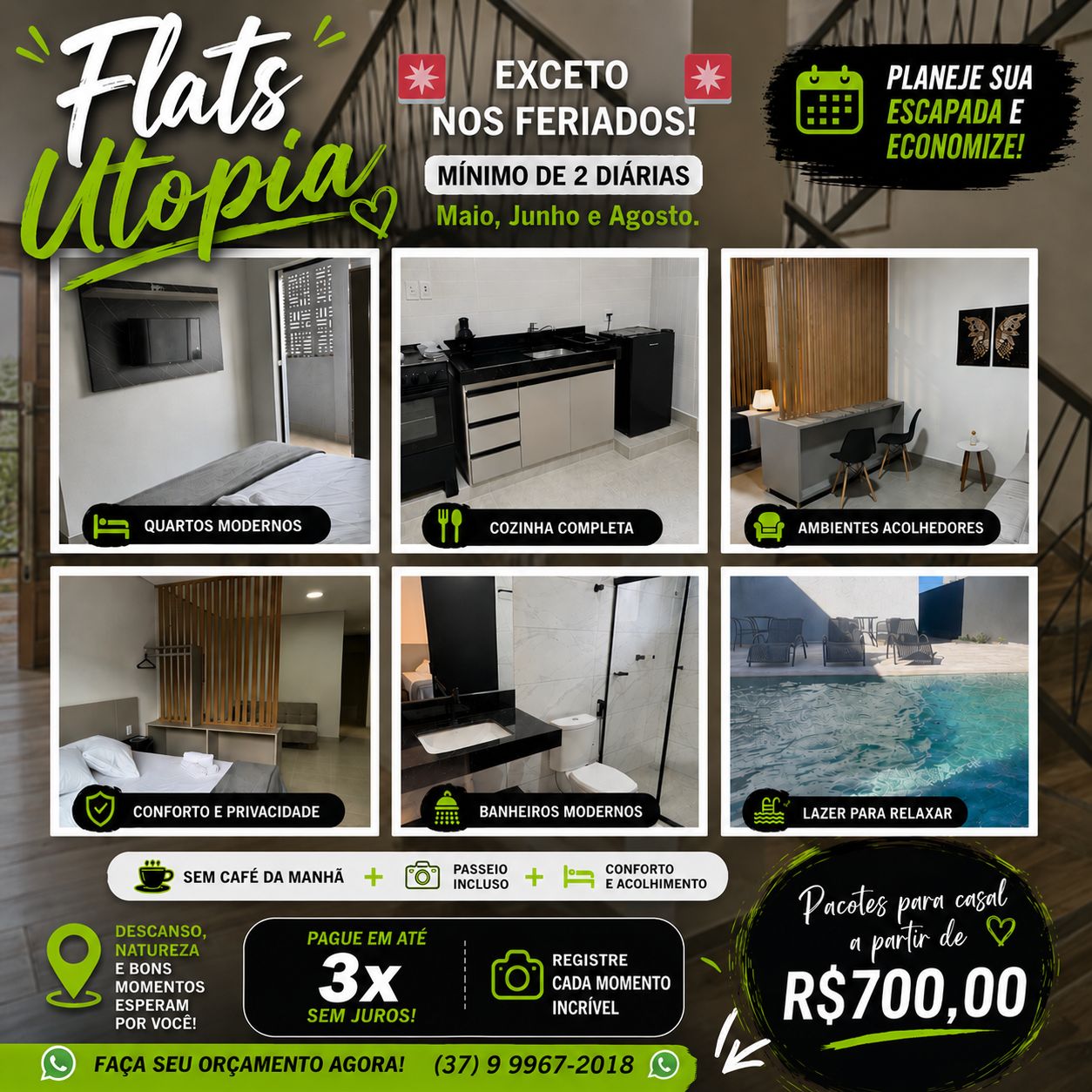 Pacote Flats Utopia